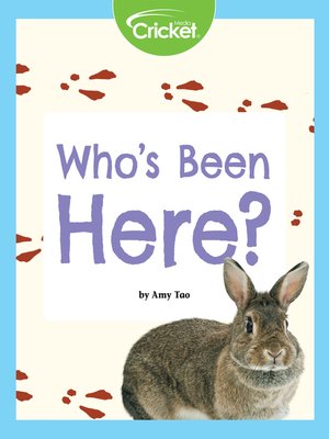 cover image of Who's Been Here?